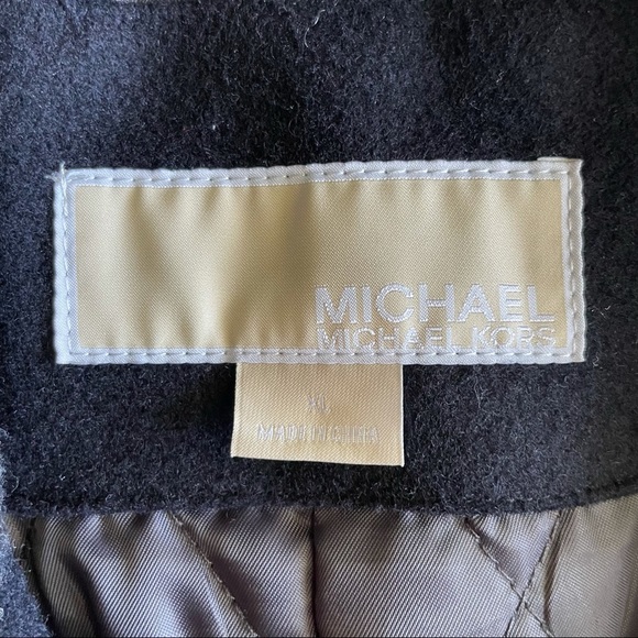 Men's Michael Kors Wool-Blend Peacoat - Picture 2 of 10